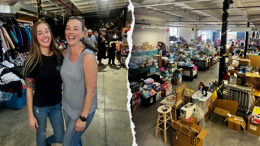 North Carolina mom, daughter turn small business into Hurricane Helene relief center